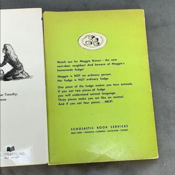 Ruth Crew Scholastic Book‎ Lot 1970/80s Wishing Tree Summer Magic No Such thing - Picture 7 of 8